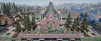 《PUBG》恐龙乐园新旧对比：告别毛土地 新增摩天轮