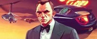 《GTA》风格AI作图的007宣传海报：太有内味了